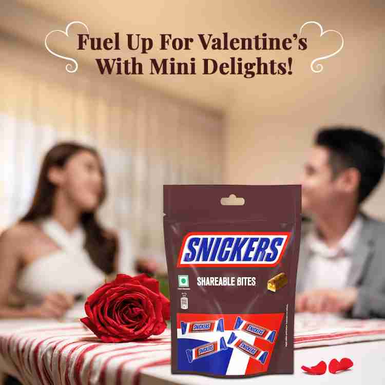 SNICKERS Shareable Bite Valentin's Chocolate 120 g