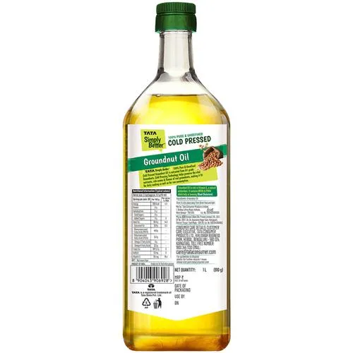 Tata Simply Better Cold Pressed Groundnut Oil