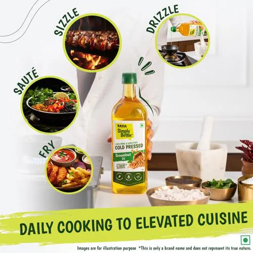 Tata Simply Better Cold Pressed Groundnut Oil