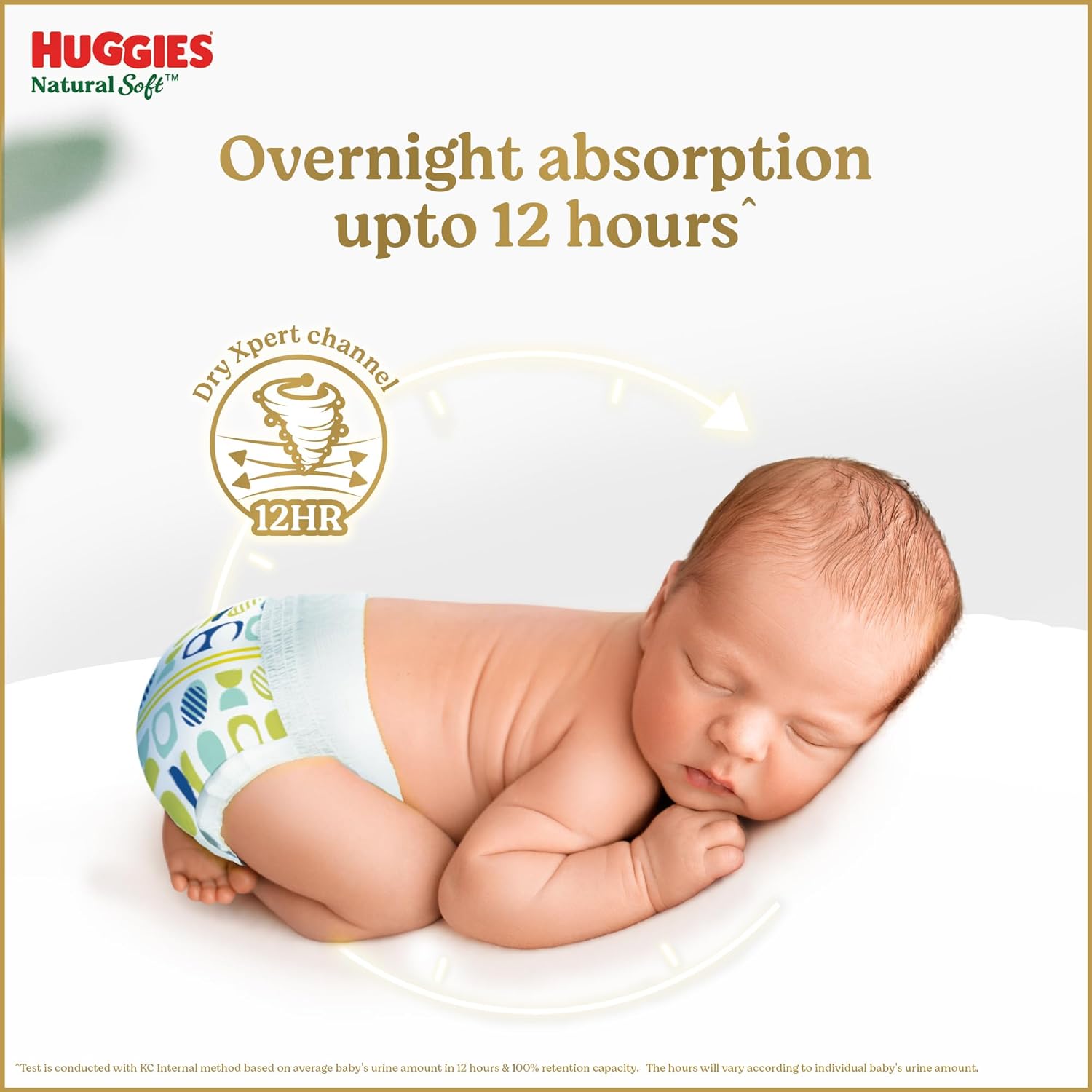 Huggies Natural Soft Premium- S (4-8 kg) 