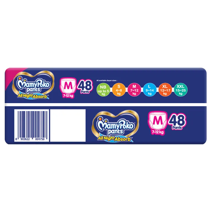 MamyPoko Pants Diaper M (7 - 12 Kg