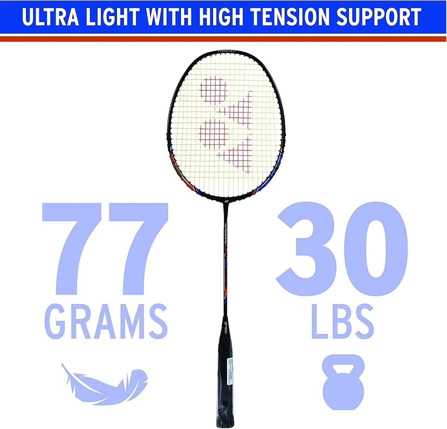 Yonex Nanoray Light 18i Graphite Badminton with cover
