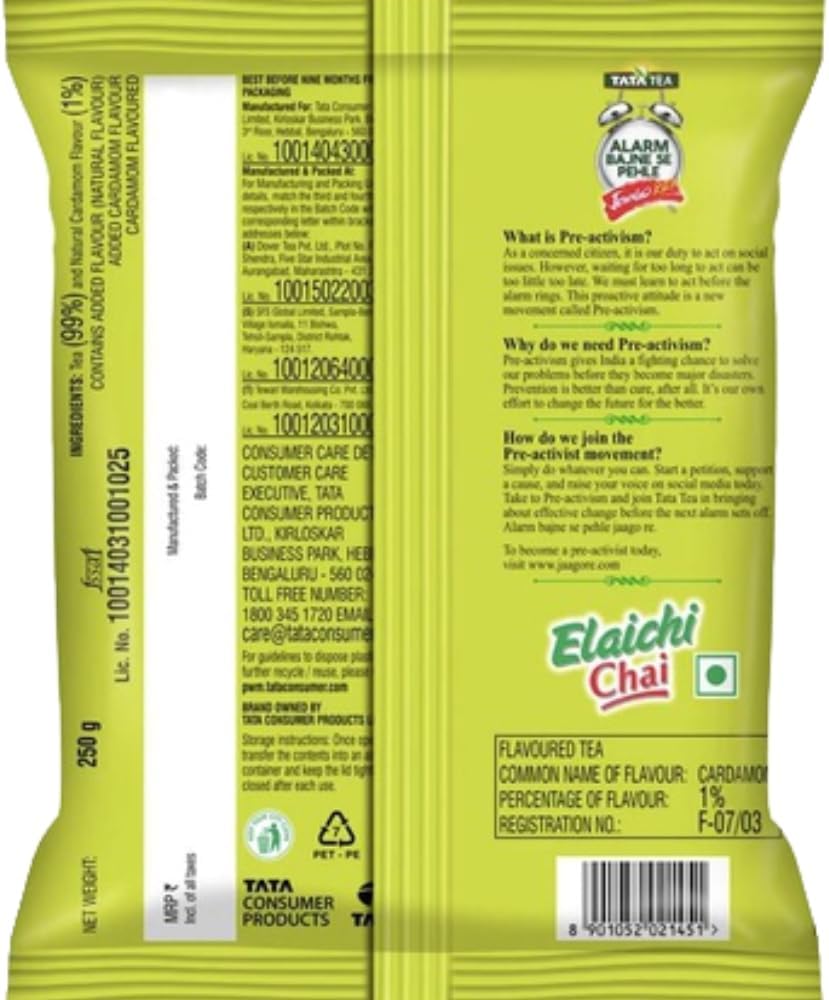 Tata Tea Agni Elaichi Chai