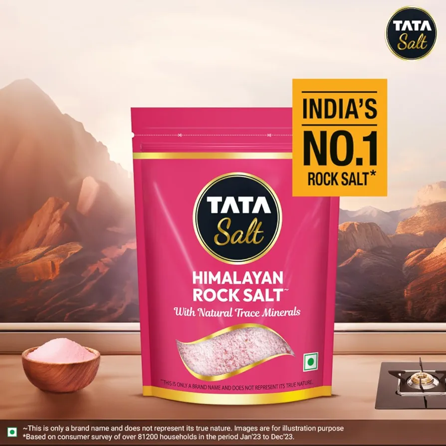 TATA Salt Himalayan Rock Salt,1 kg