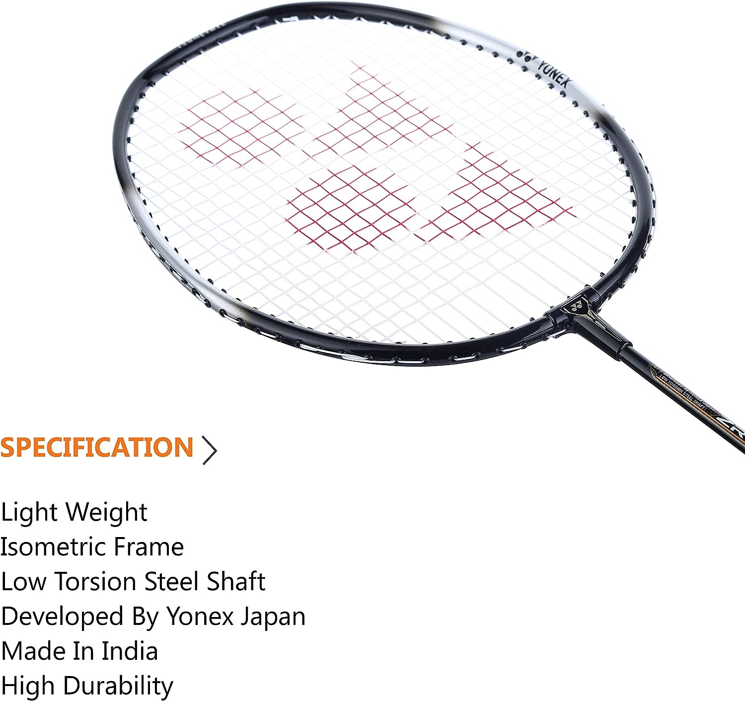 Yonex ZR 100 Light Aluminium Badminton Racquet with Full Cover
