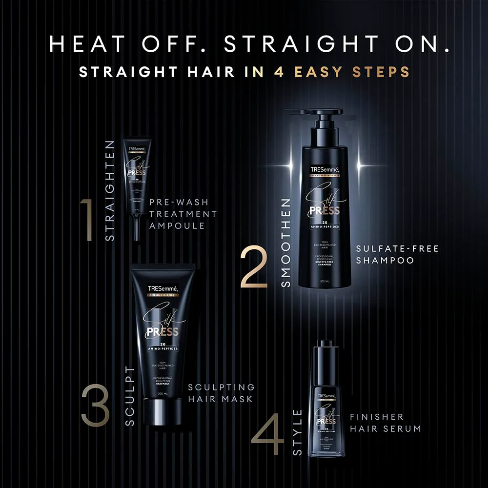 Tresemme Silk Press smoothing Shampoo 375ml