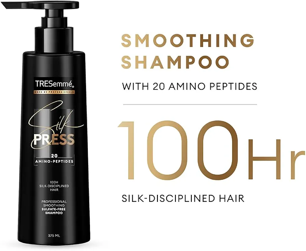 Tresemme Silk Press smoothing Shampoo 375ml