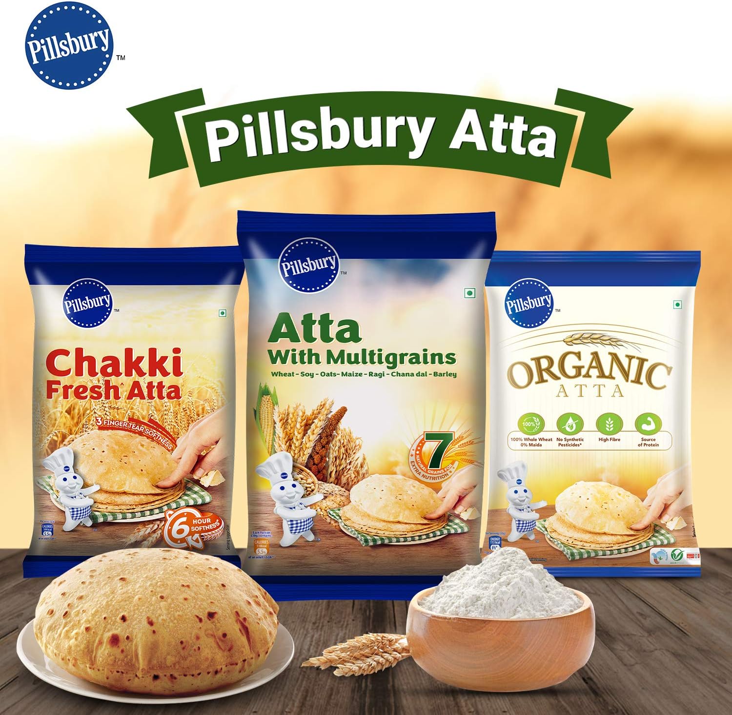 Pillsbury Multigrain Atta
