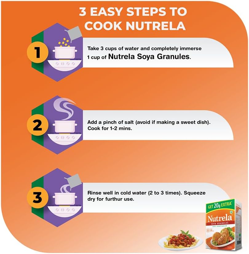 Nutrela Soya Granules 220 g