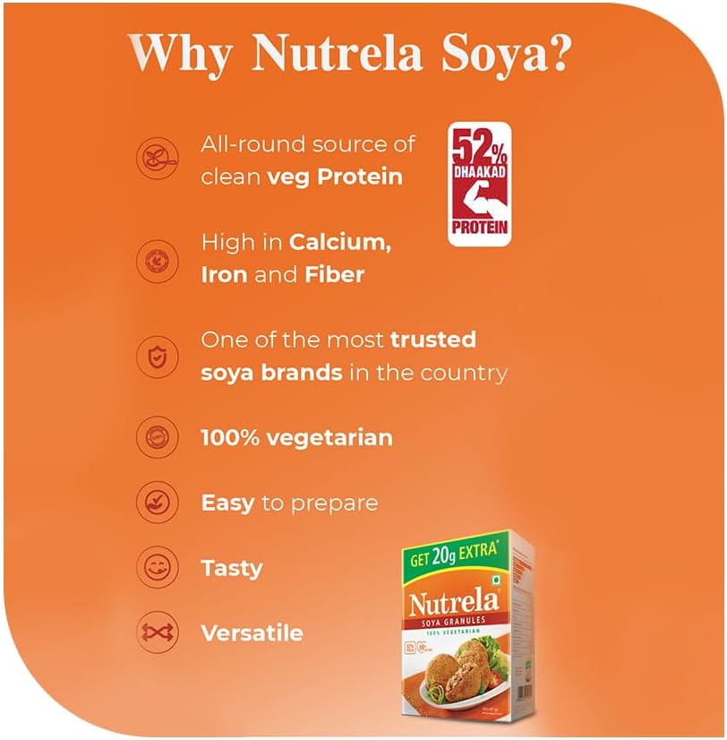 Nutrela Soya Granules 220 g