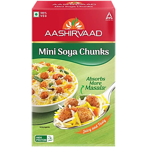 Aashirvaad Mini Soya Chunks, 200 g