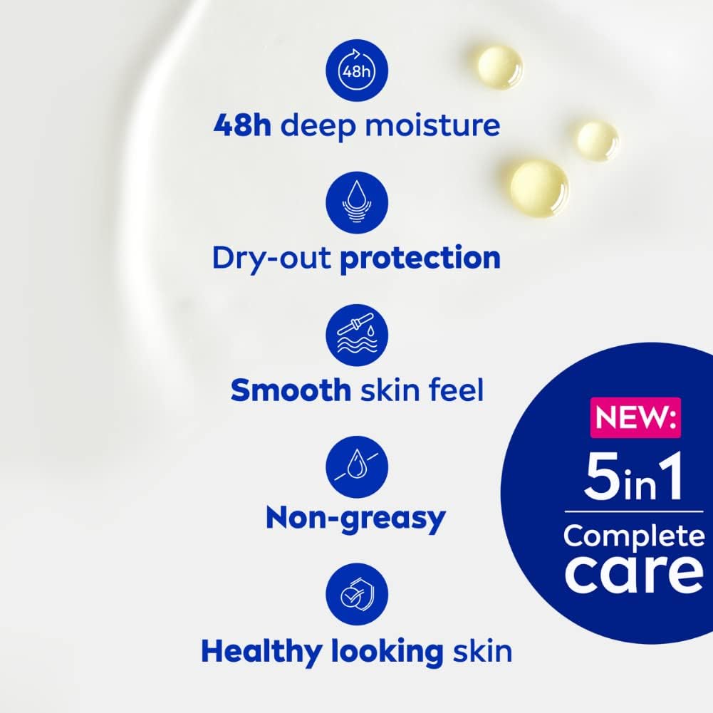 Nivea smooth Milk Shea butter body lotion