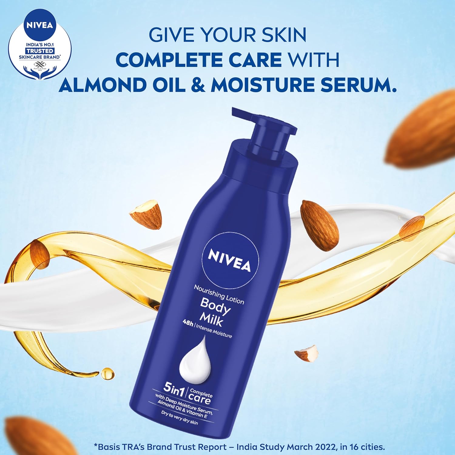 NIVEA Nourishing with Almond Body lotion (very dry skin) 