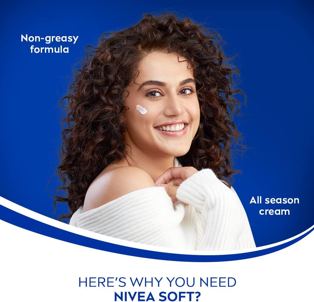 Nivea Soft Cream Playful Peach Moisturizing Cream 100 ml