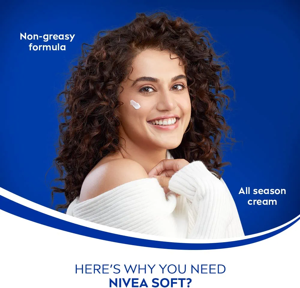 Nivea Soft Light Peppy Pomegranate Cream 100 ml