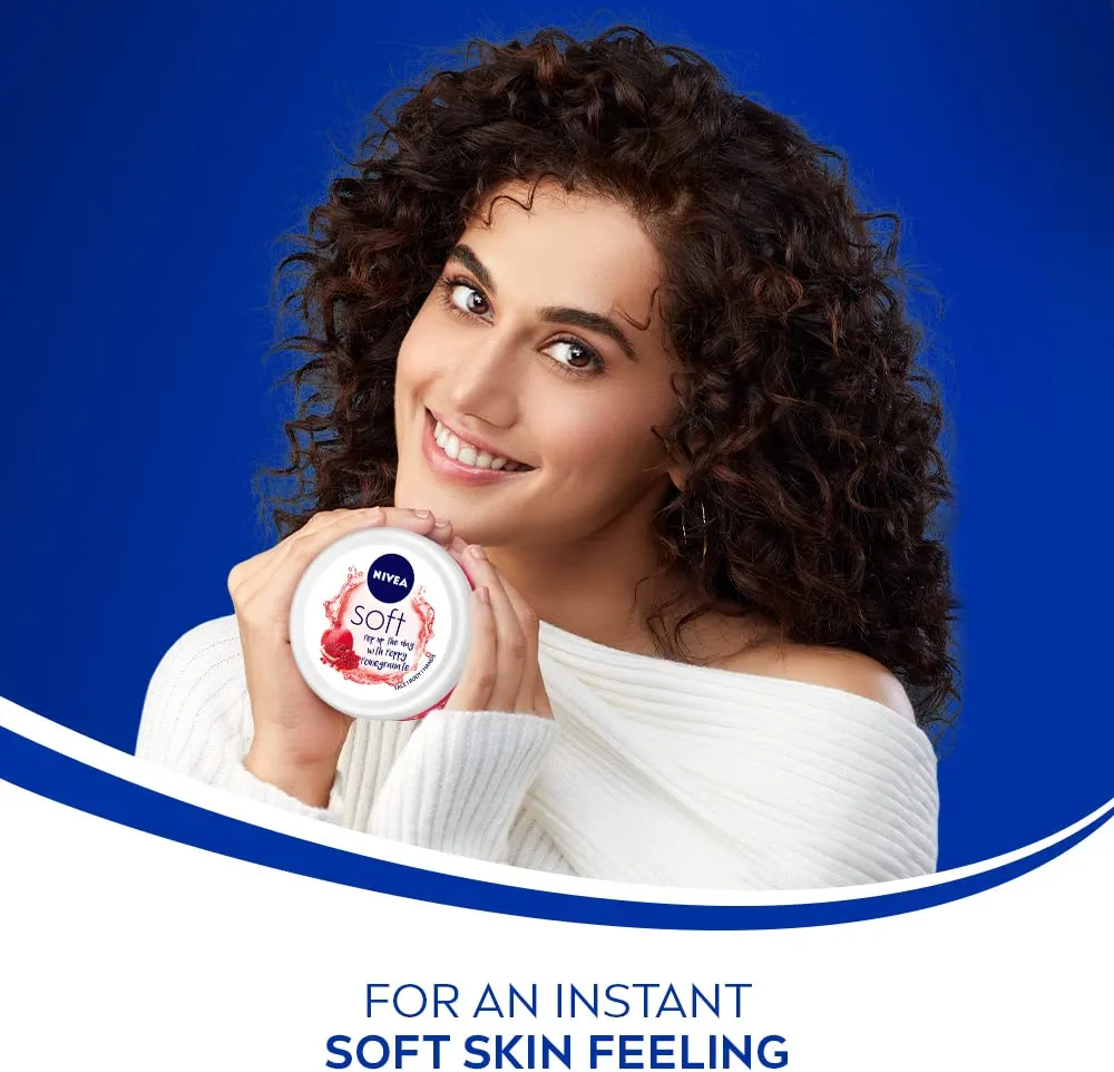 Nivea Soft Light Peppy Pomegranate Cream 100 ml