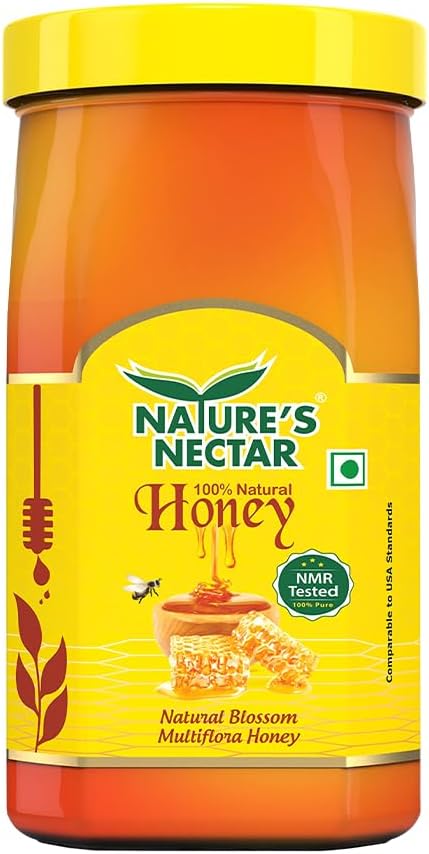 Nature's Nectar Pure Honey 1kg | 100% Pure NMR Tested Honey