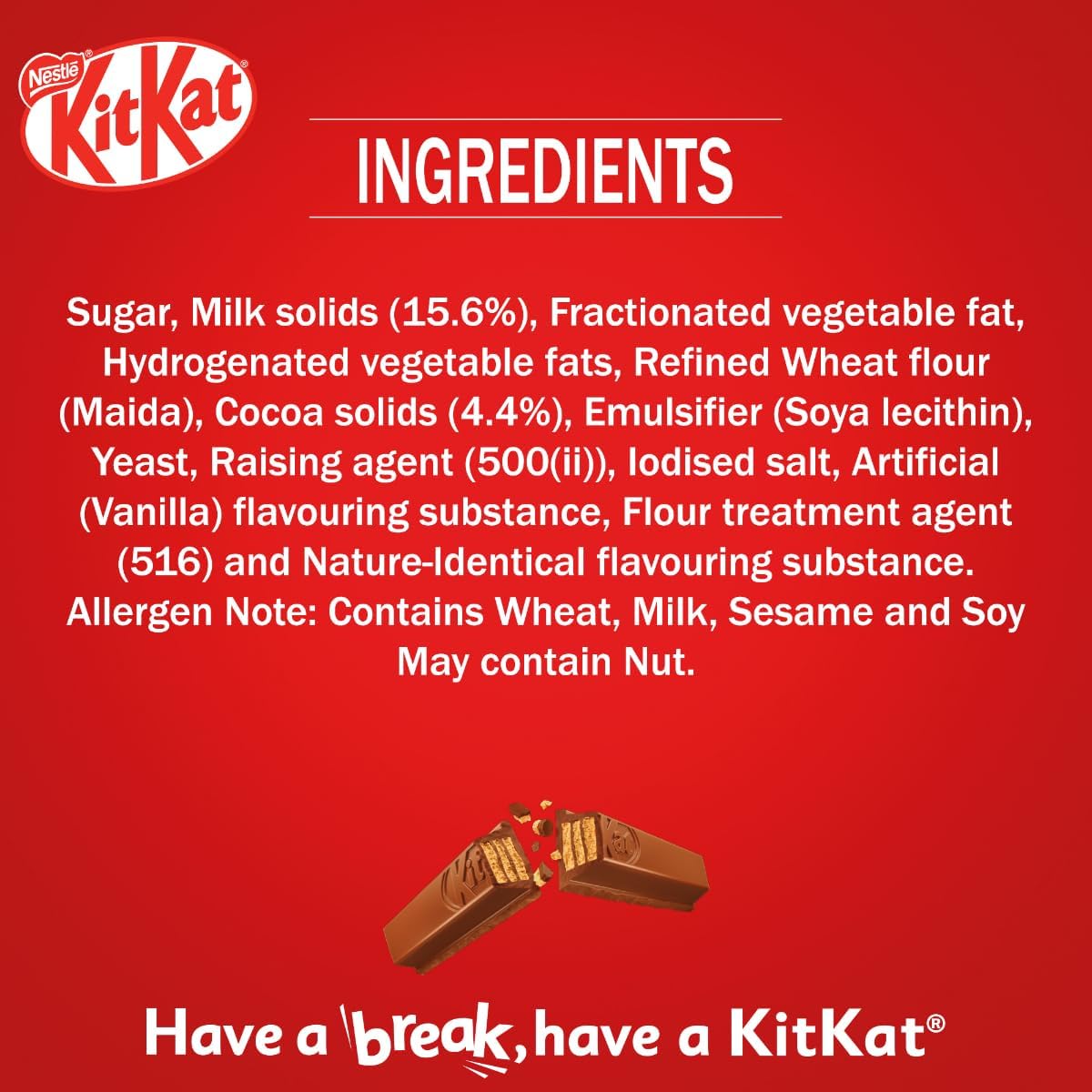 KitKat Minis, Chocolate Coated Wafer Bar,  Choclate Pack