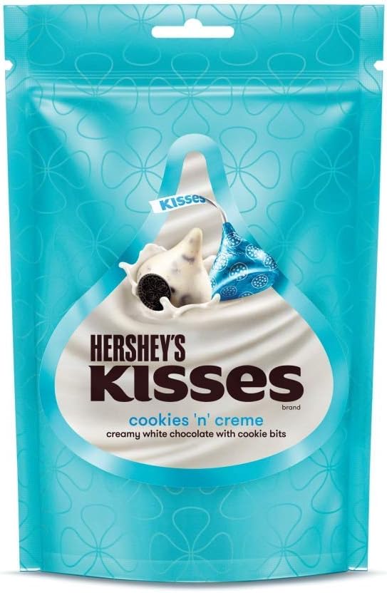Hershey's Kisses Cookies 'n' Creme choclate Pack