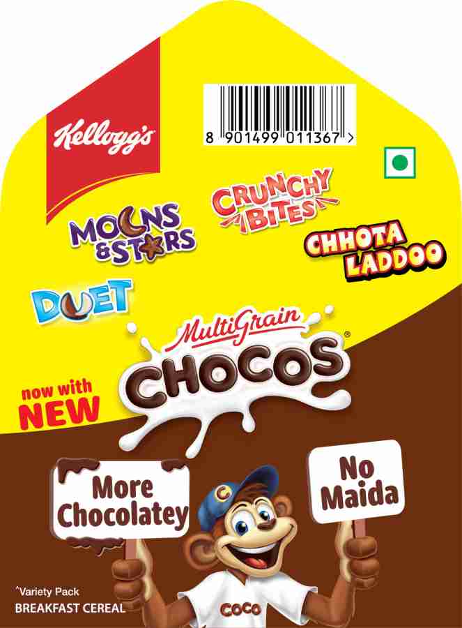 Kellogg's MultiGrain Chocos Variety Pack
