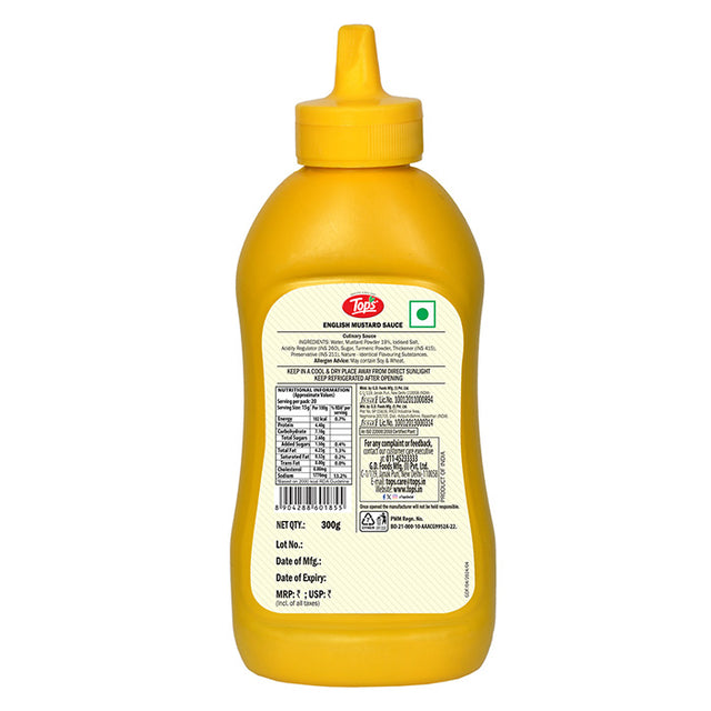Tops English Mustard Sauce