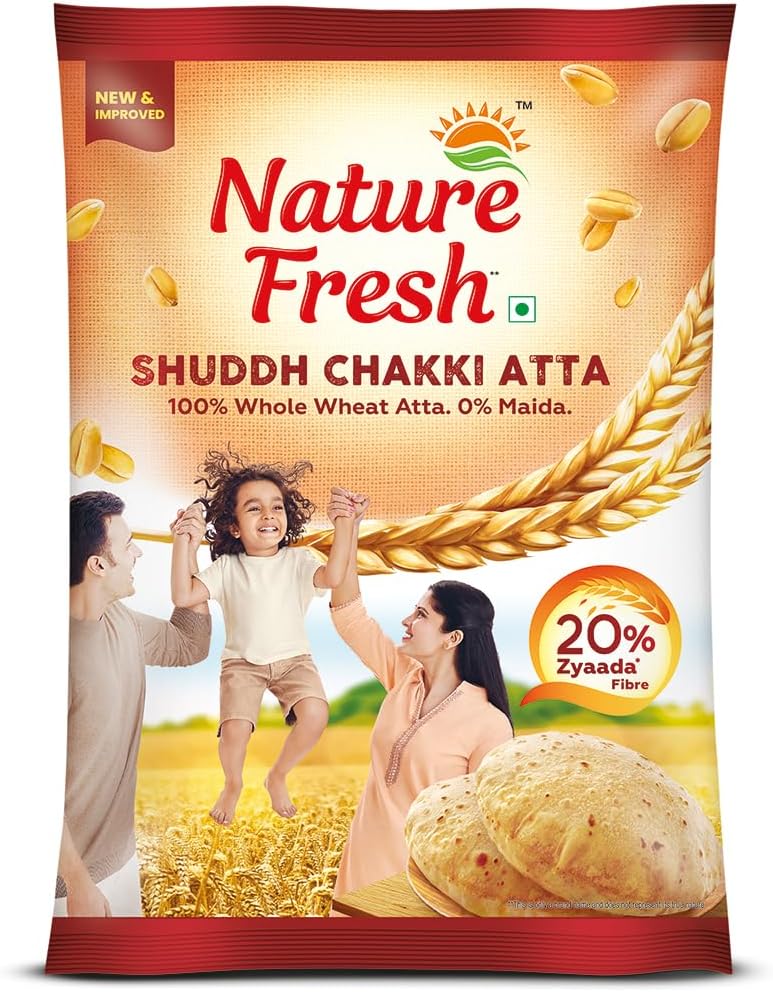 Nature Fresh Shuddh Chakki Atta 5 kg