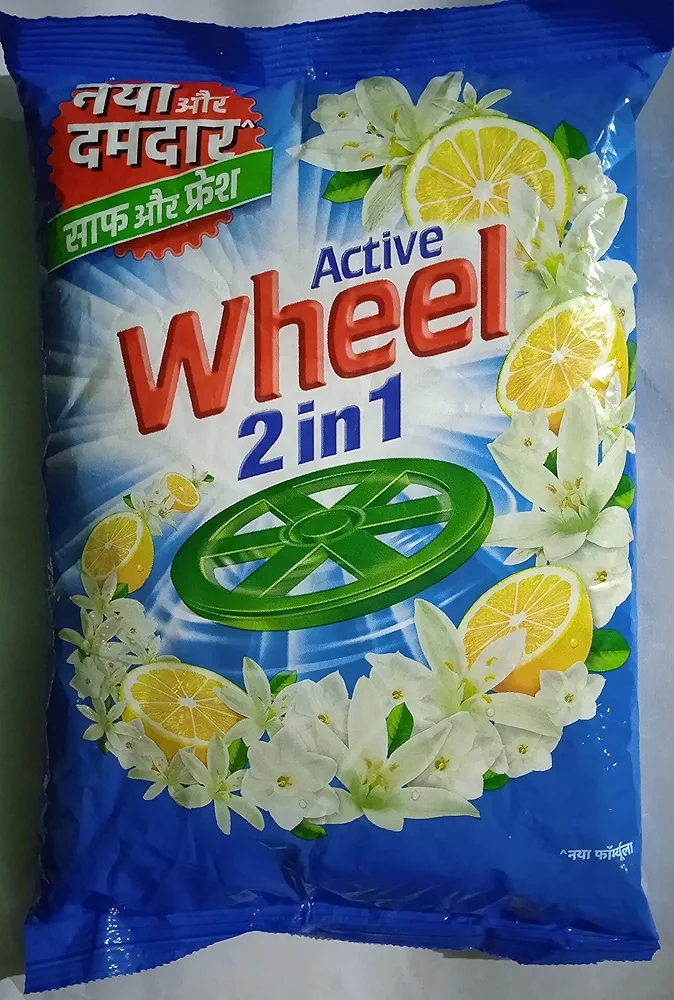 Wheel 2 in 1 Detergent Powder 1Kg
