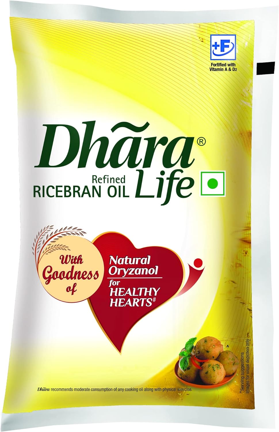 Dhara Life Refined Rice bran Oil 1Ltr