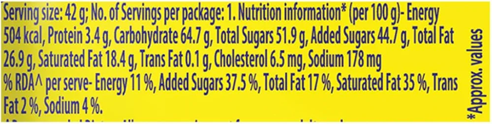 Cadbury 5 Star Oreo Choclate Filled Bar 42 g