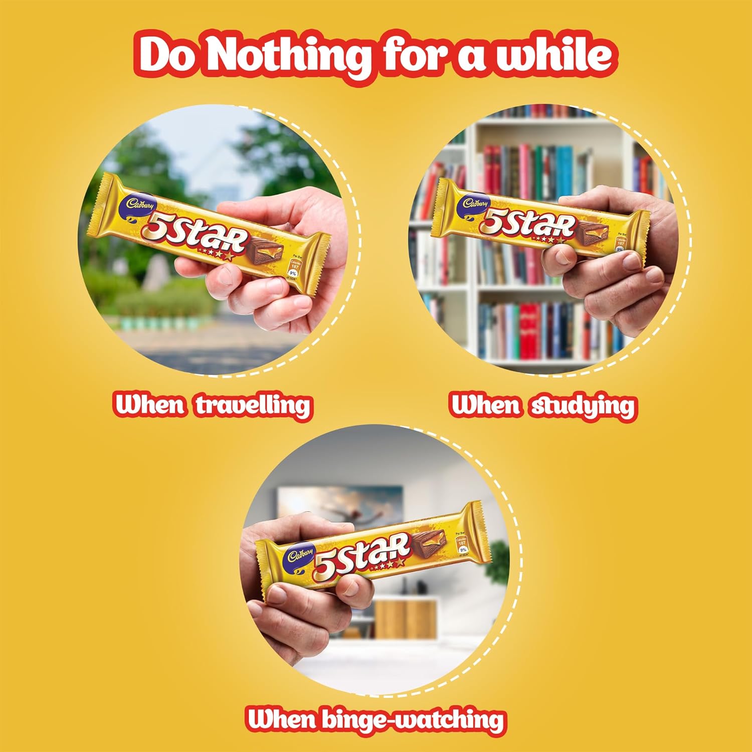 Cadbury 5 Star Choclate Bar Kitted Pack of 6