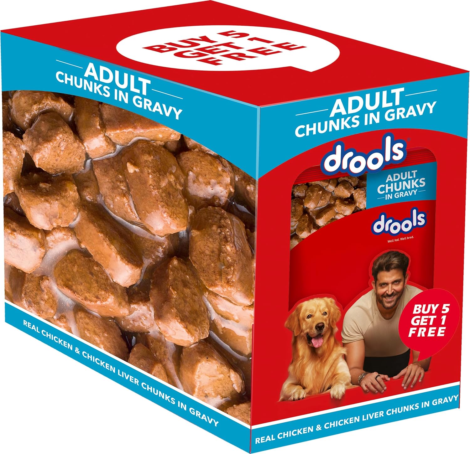 Drools Adult Wet Dog Food (6x150g) Pack of 6