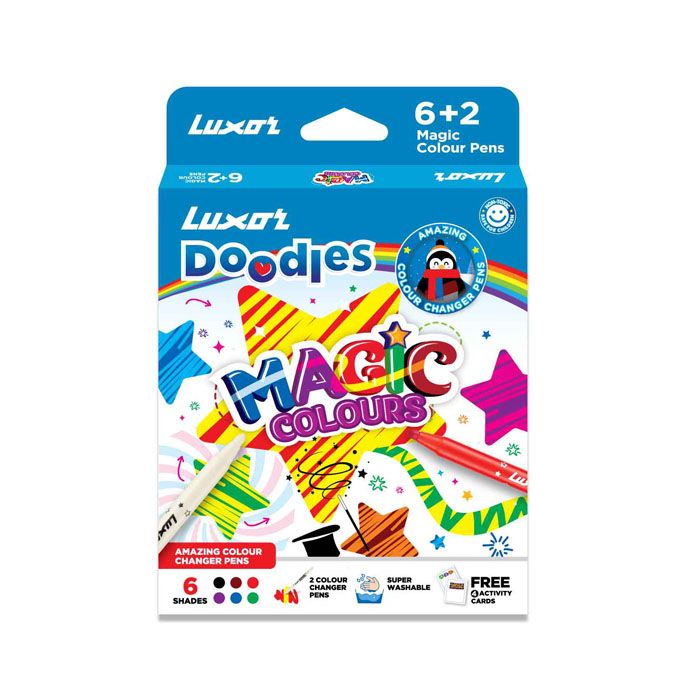 Luxar Magic Colour Pen 1 Pack (8 pieces)