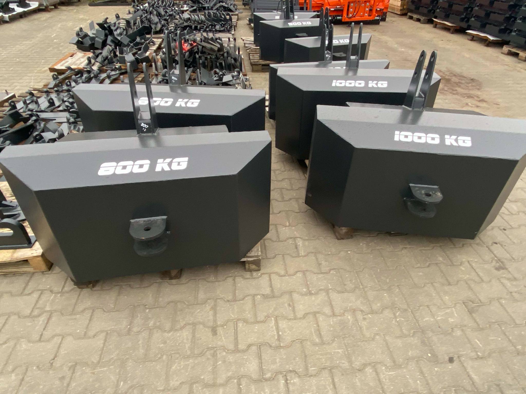 Priekinės pakabos svoriai