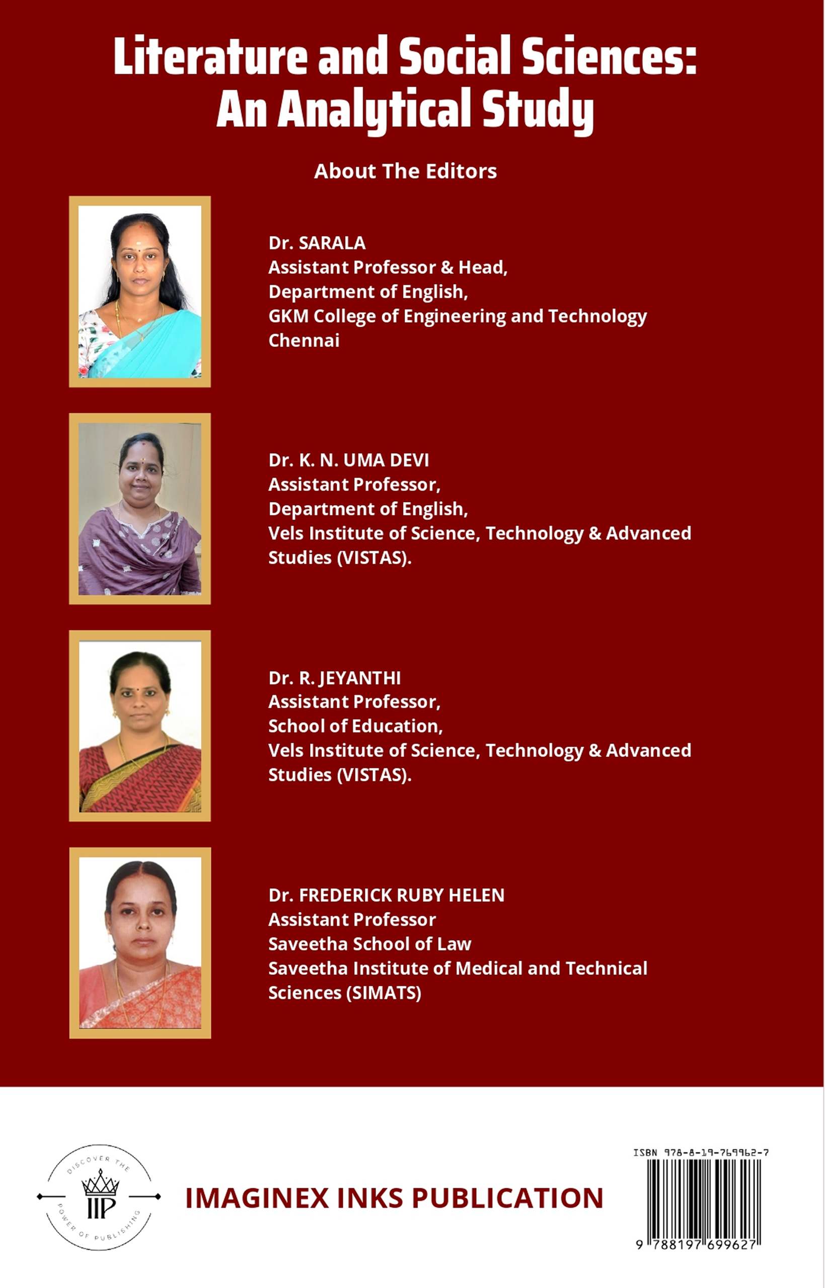 Literature and Social Science : An Analytical Study