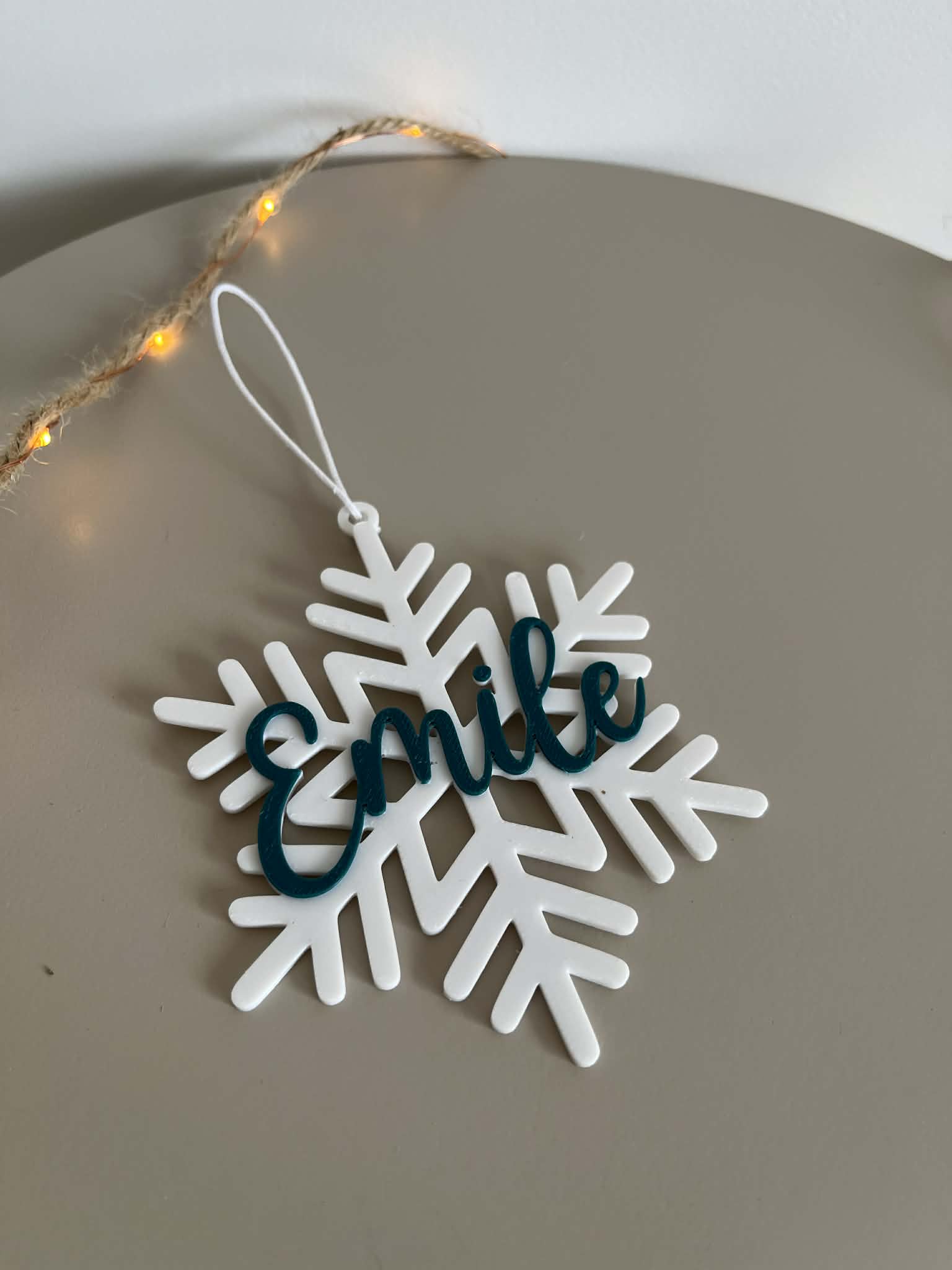 Boule de Noël personnalisé