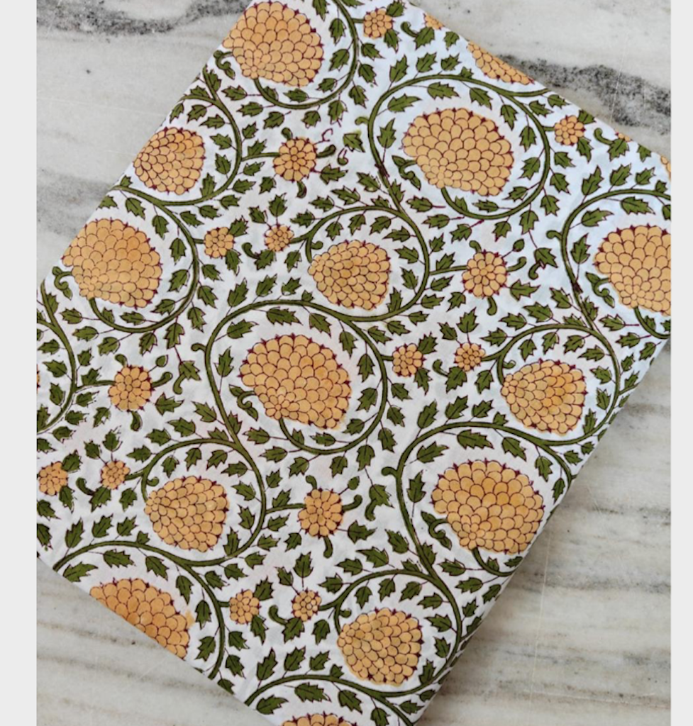 Coton blockprint Indienne 