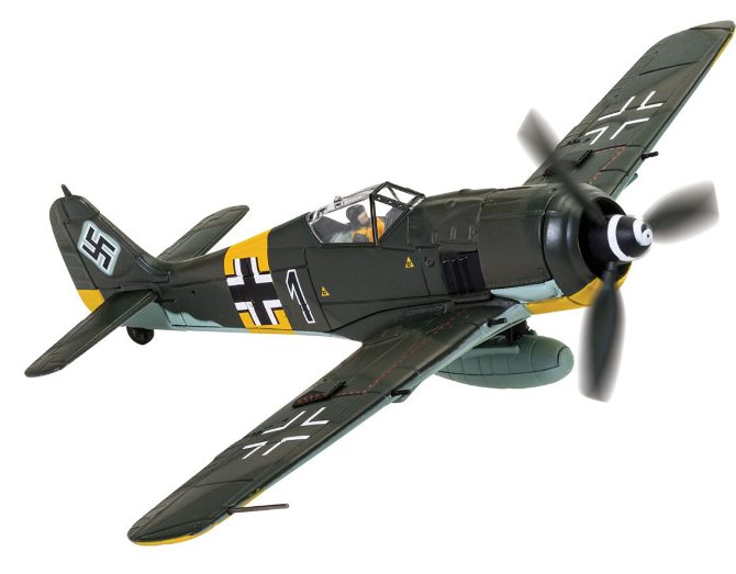Corgi AA34318 Focke Wulf Fw 190A-8 'Black 1' - 2./JG54. - W.Nr Oblt Otto Kittel (RRP £59.99)