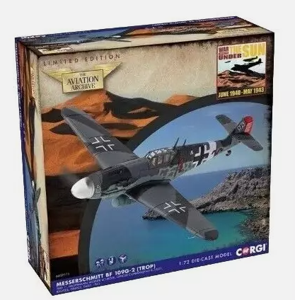 Corgi AA27111 Messerschmitt Bf 109G-2 (Trop) 'Red 1', Hpt. Werner Schroer, 1943