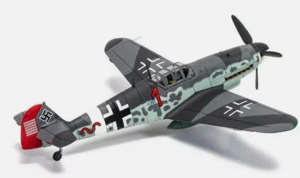 Corgi AA27111 Messerschmitt Bf 109G-2 (Trop) 'Red 1', Hpt. Werner Schroer, 1943