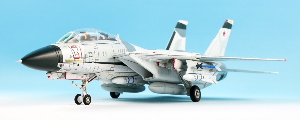 Calibre Wings CA72TP01-W Grumman F-14A Red 31 Tomcatsky (Panel washed version)