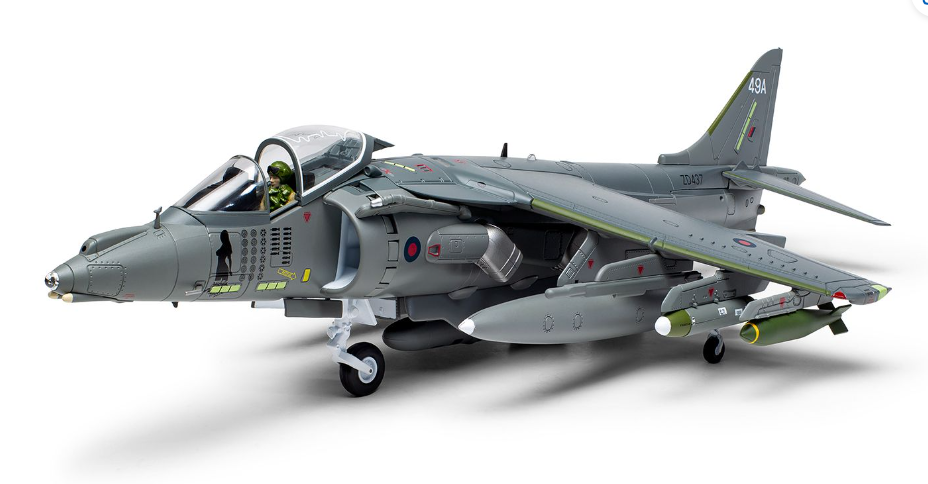 Corgi AA29301 BAe Harrier GR7A, RAF No.1 Sqn, Operation Herrick - 1/48 Scale