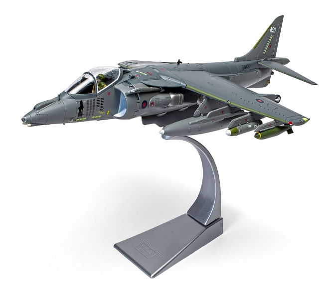 Corgi AA29301 BAe Harrier GR7A, RAF No.1 Sqn, Operation Herrick - 1/48 Scale