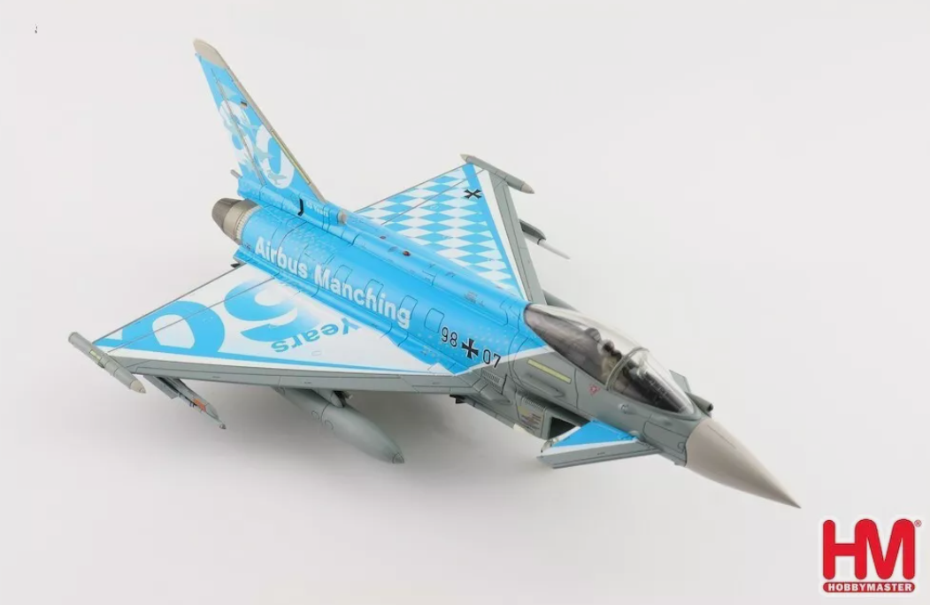 Hobby Master HA6621 Eurofighter EF-2000 "60th Years Airbus Manching" 98+07, 2022