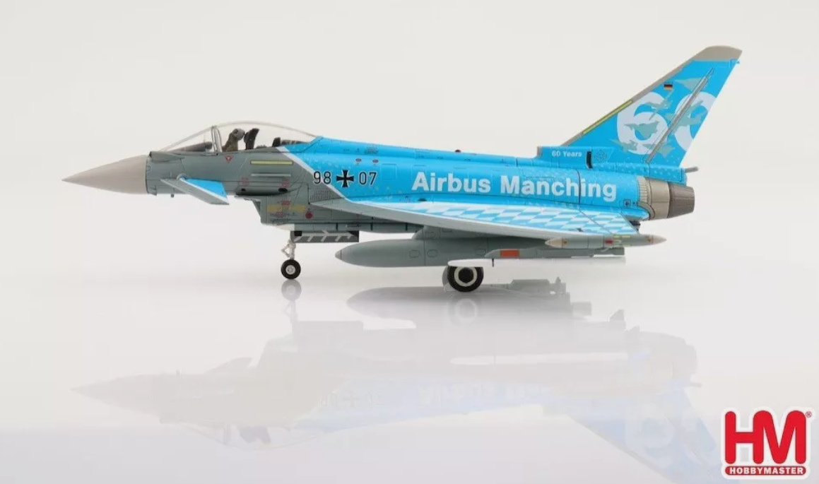 Hobby Master HA6621 Eurofighter EF-2000 "60th Years Airbus Manching" 98+07, 2022
