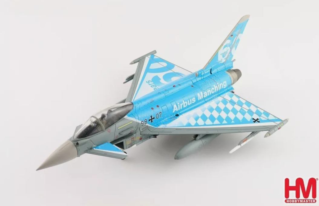Hobby Master HA6621 Eurofighter EF-2000 "60th Years Airbus Manching" 98+07, 2022