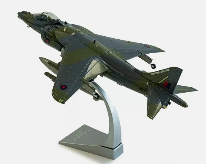 Corgi AA29302 BAe Harrier GR9A ZG506/P77 'Ninja 1' RAF Cottesmore Retirement Scheme