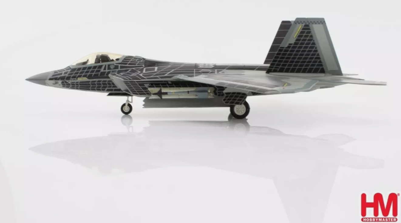 Hobby Master HA2828 Lockheed F-22A Raptor 'Symbiote' 04-4070, Nellis AFB, March 2022