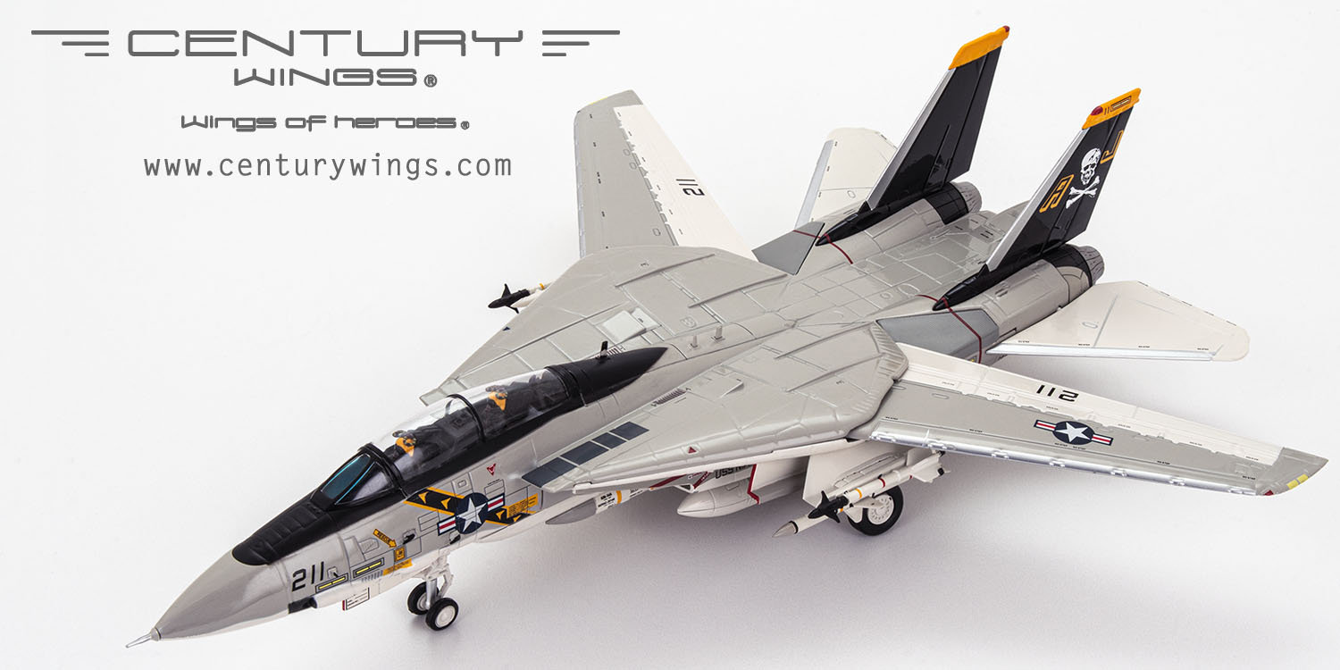 Century Wings CW001649 Grumman F-14A Tomcat, USN VF-84 Jolly Rogers, AJ211, USS Nimitz, 1978