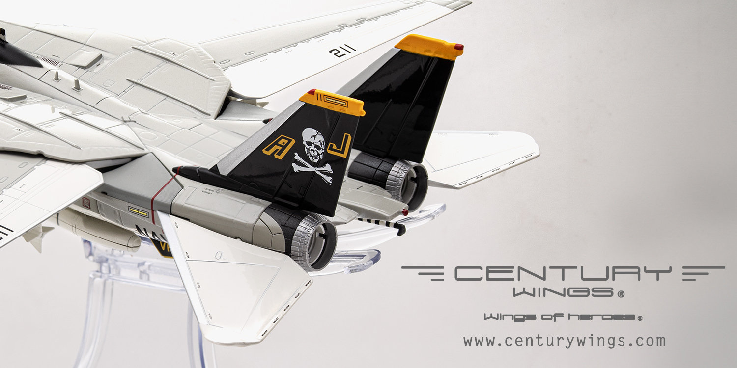 Century Wings CW001649 Grumman F-14A Tomcat, USN VF-84 Jolly Rogers, AJ211, USS Nimitz, 1978