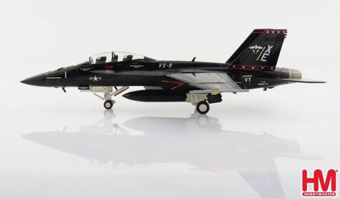 Hobby Master HA5136 F/A-18F Super Hornet, "Vandy I", 166673 VX-9, US Navy, March 2023  (unarmed version)